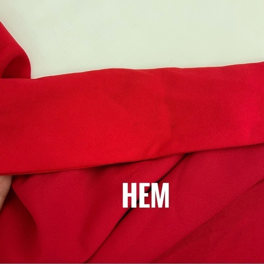 NBD Maracuya Gown in Red Size XL - Picture 8 of 13